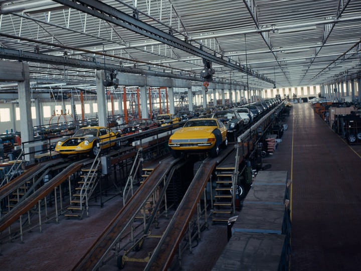 Ferrari Factory Production Line