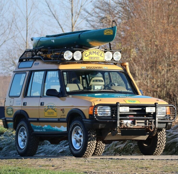 There’s A Land Rover Discovery Camel Trophy Mongolia Veteran For Sale