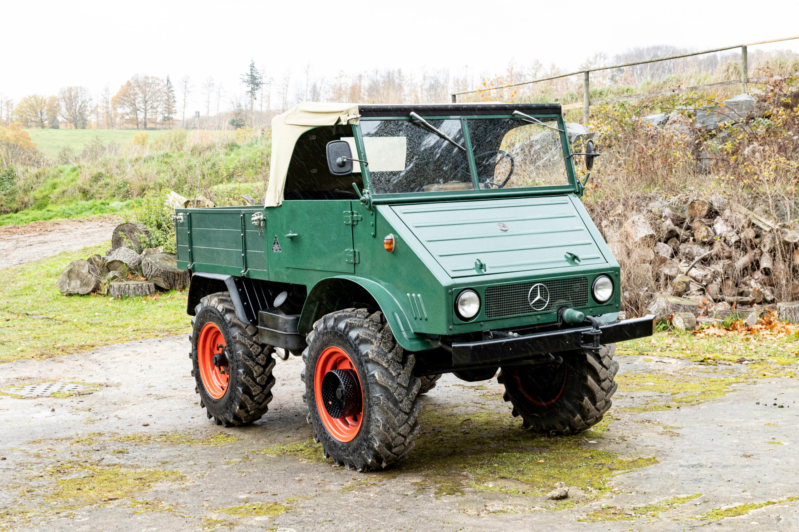 For Sale: A Rare Early Mercedes-Benz Unimog