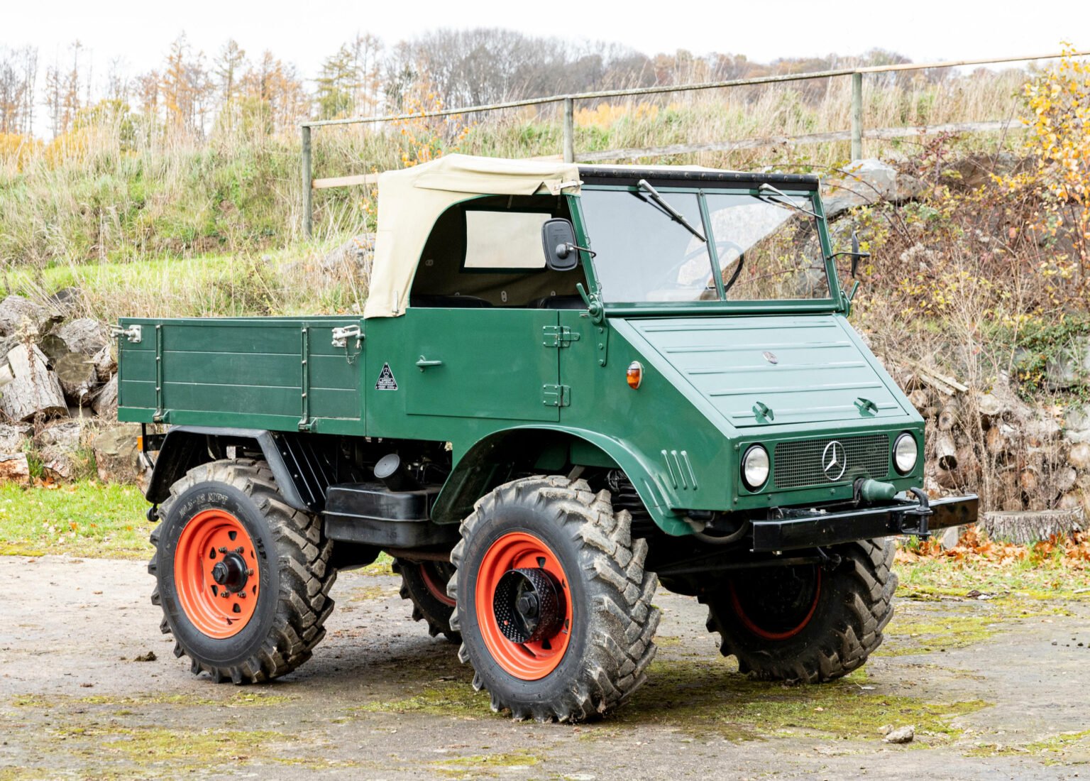 For Sale: A Rare Early Mercedes-Benz Unimog