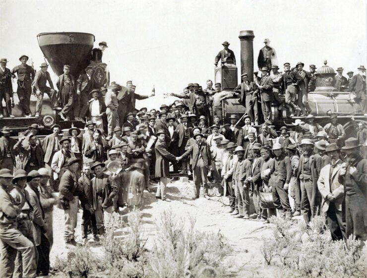 Transcontinental Railroad Opening 1869