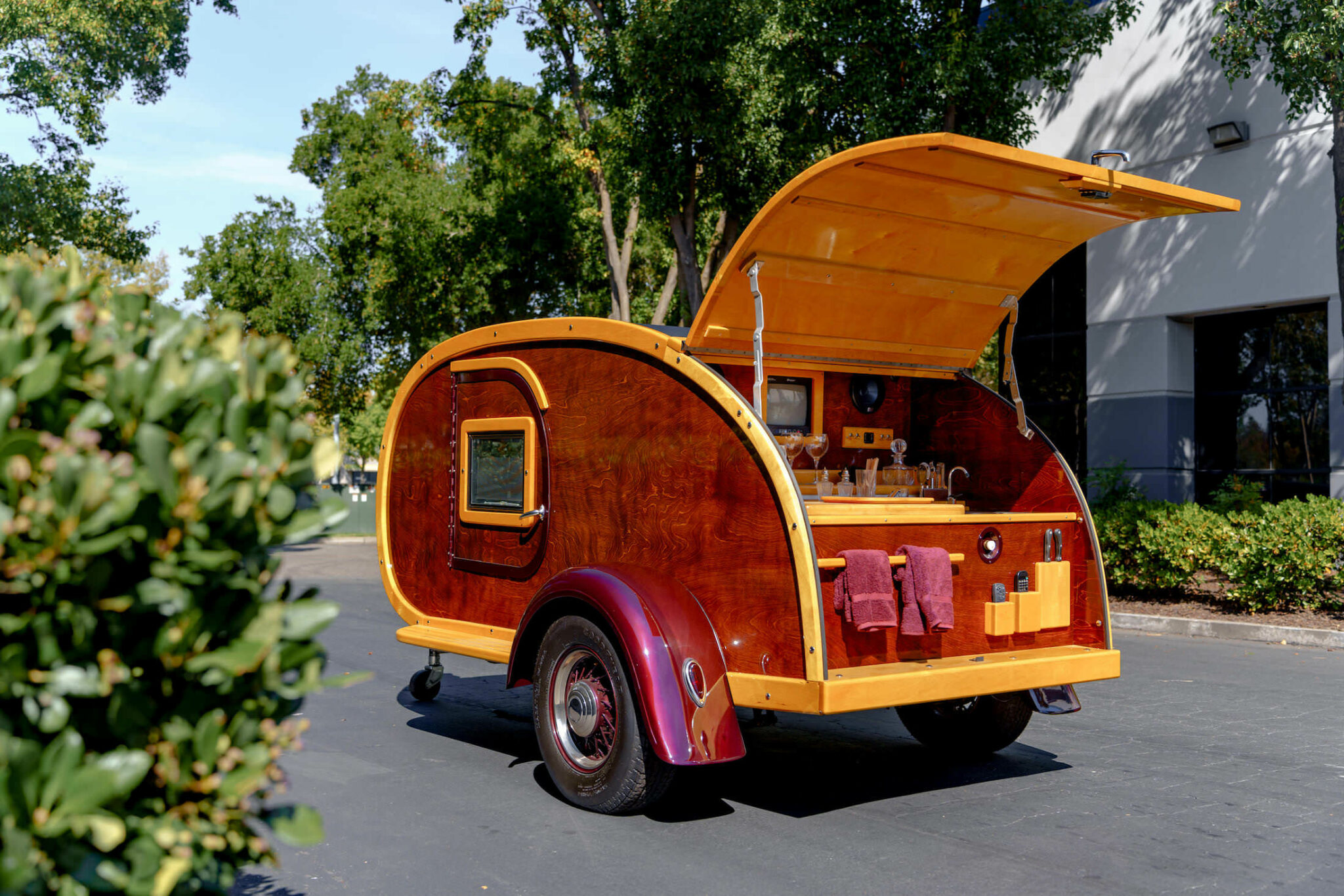 For Sale: A Vintage Wayne Davis Teardrop Camper