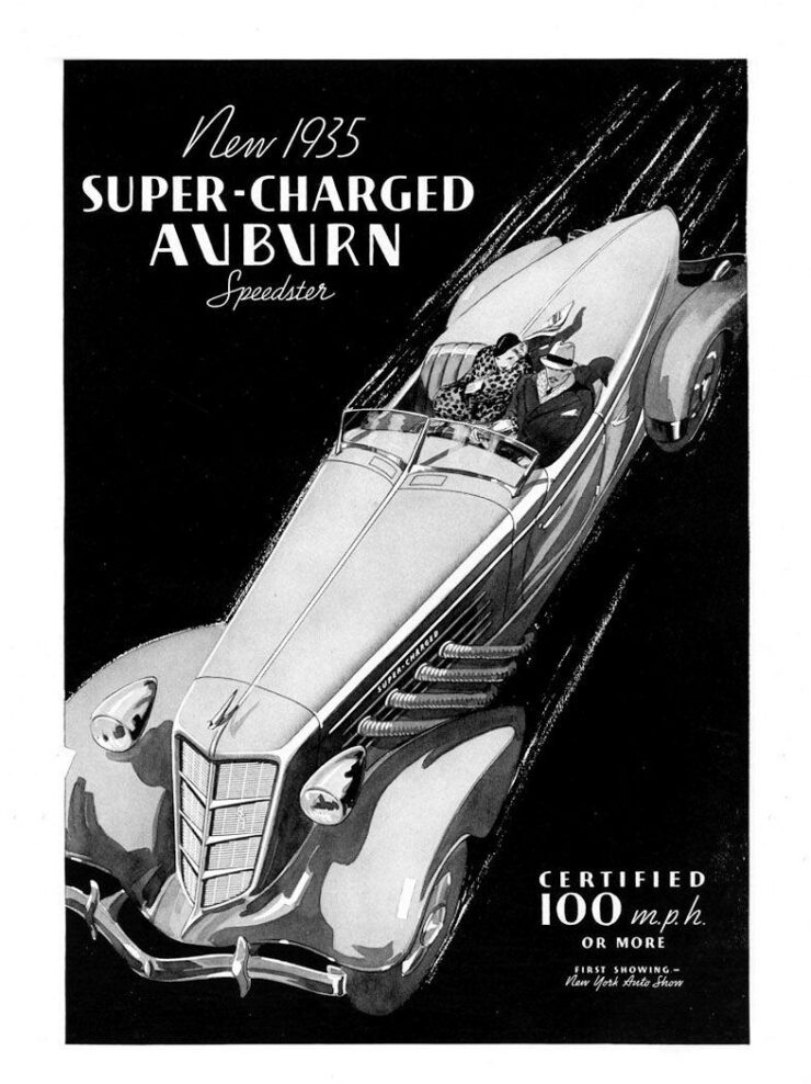 Auburn Supercharged Speedster Magazine Ad