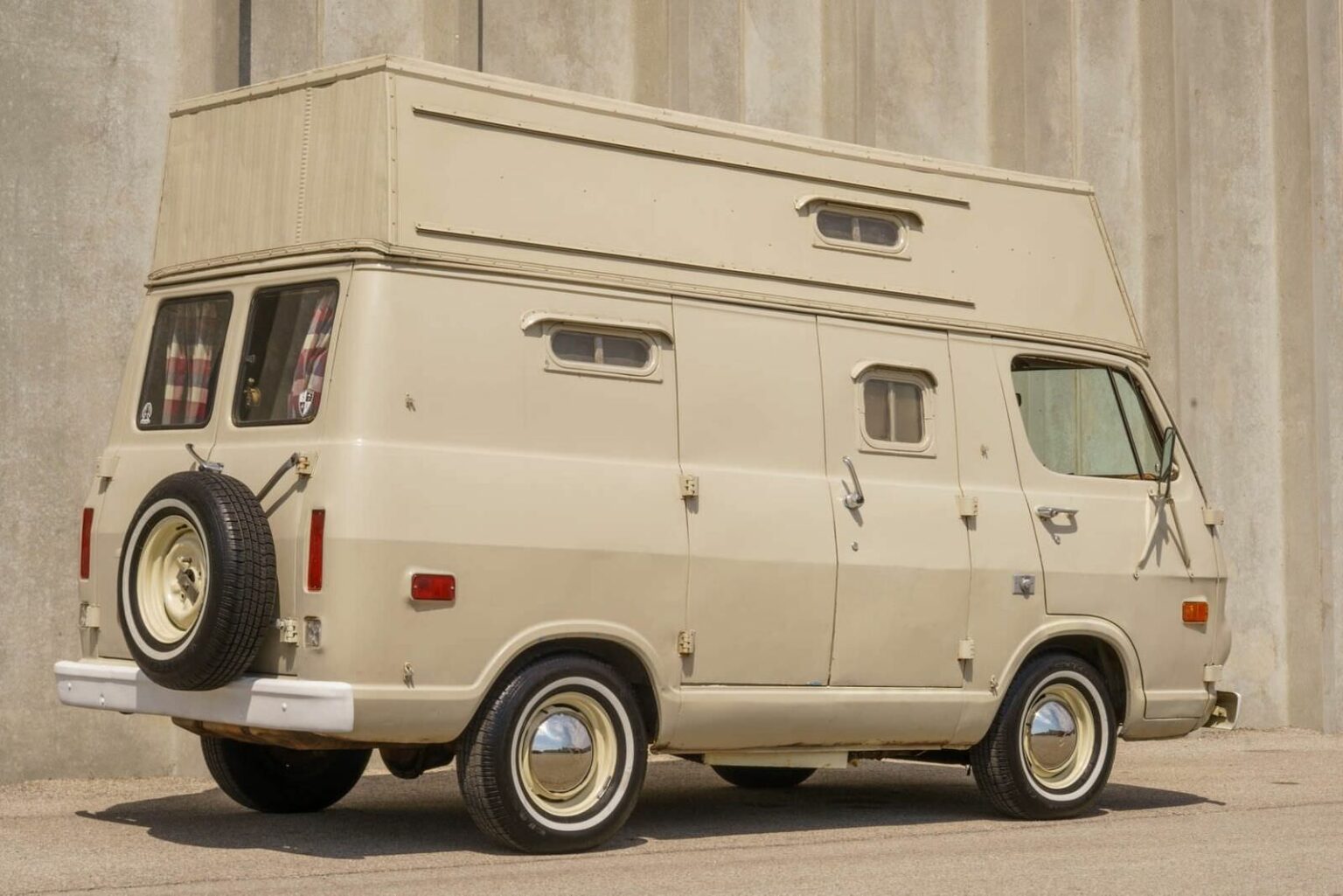 Hippie Era 1960s Vanlife: An Original Chevrolet Van Camper