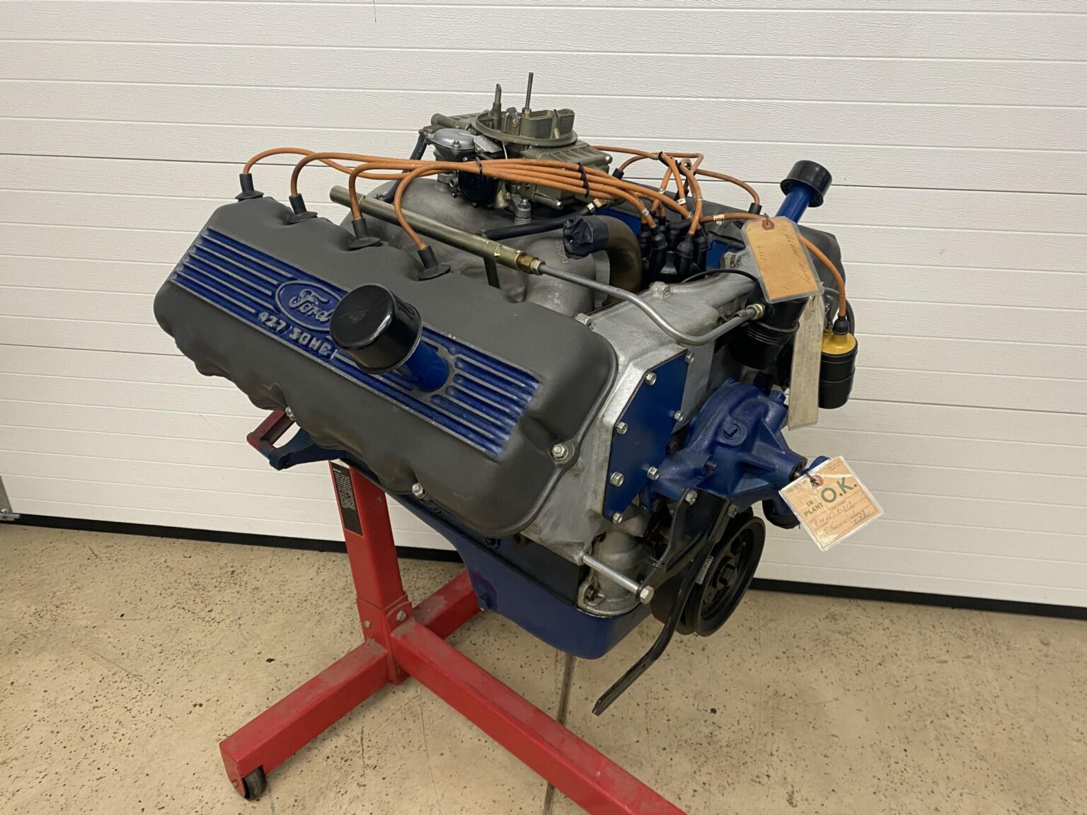 For sale a rare ford 427 sohc cammer v8 crate engine