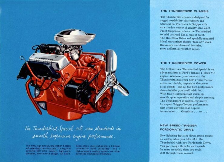 Ford Thunderbird V8 Engine