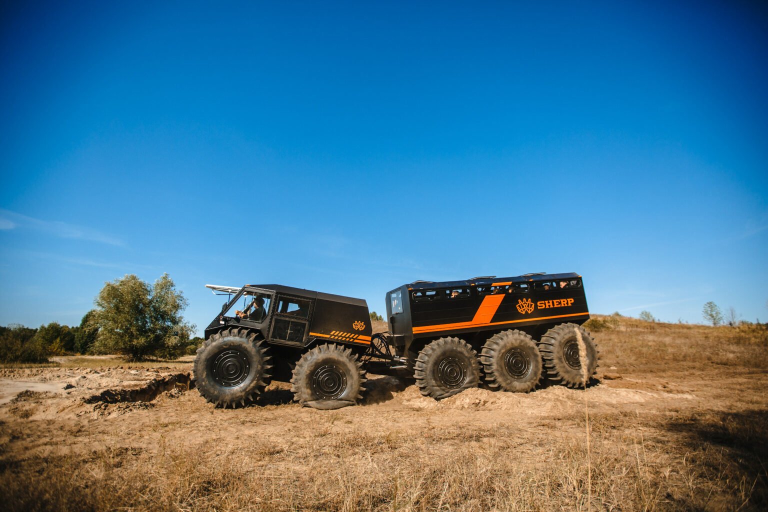 The Sherp N 1200 A Remarkable Ukrainian 4x4 That Can Swim