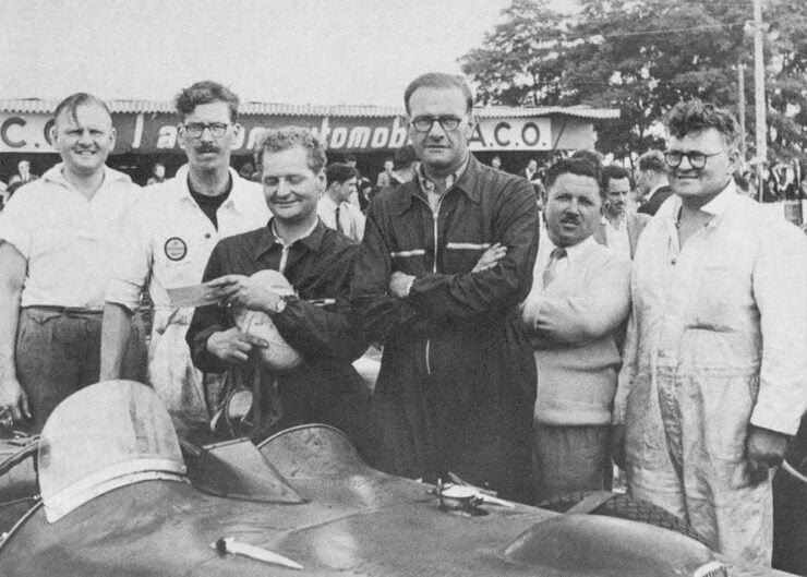 Sydney Allard At Le Mans, 1950
