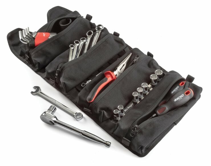 The Kriega x RSD Roam Tool Roll 2