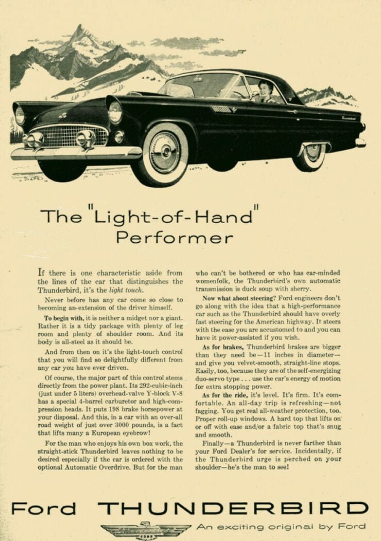 Ford Thunderbird Ad