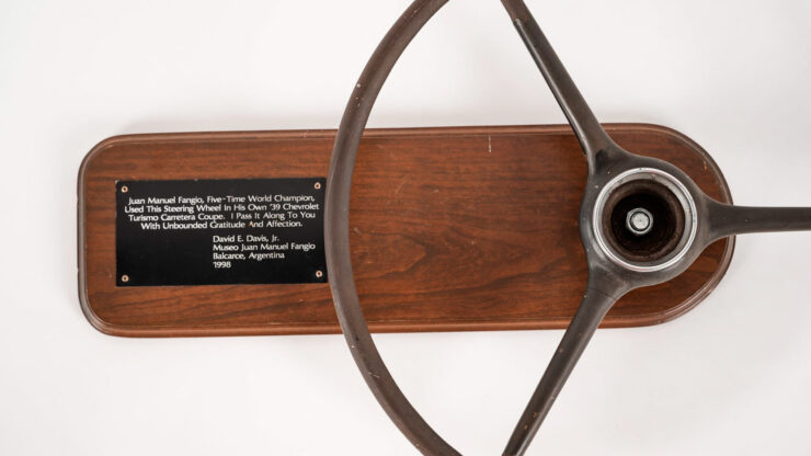 Juan Manuel Fangio Steering Wheel 1