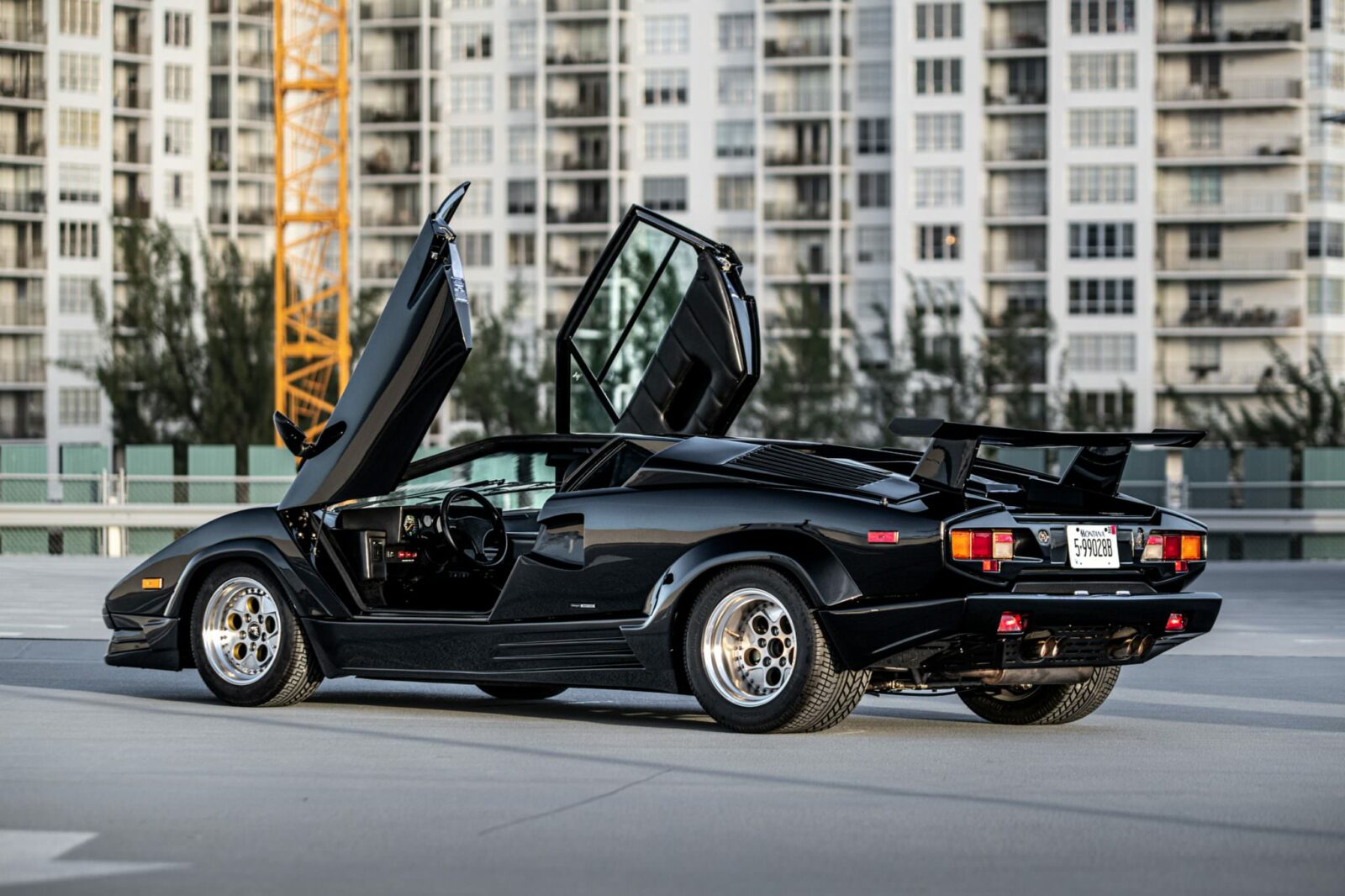 An Ex-Rod Stewart 1989 Lamborghini Countach 25th Anniversary Edition