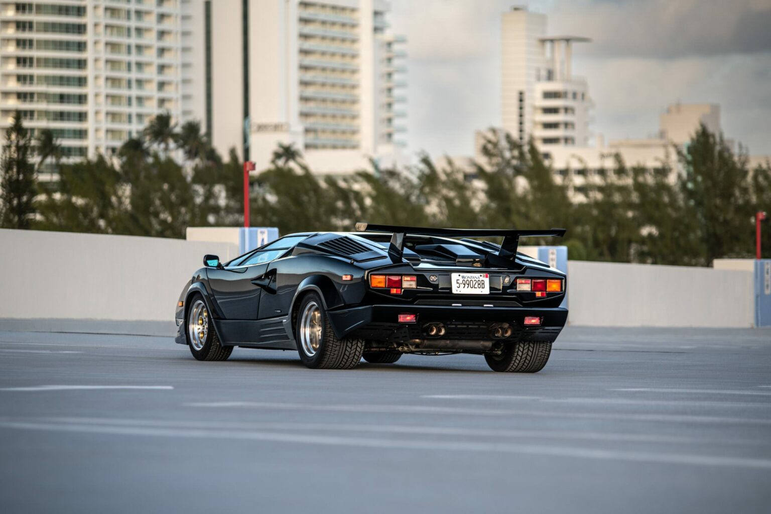 An Ex-Rod Stewart 1989 Lamborghini Countach 25th Anniversary Edition