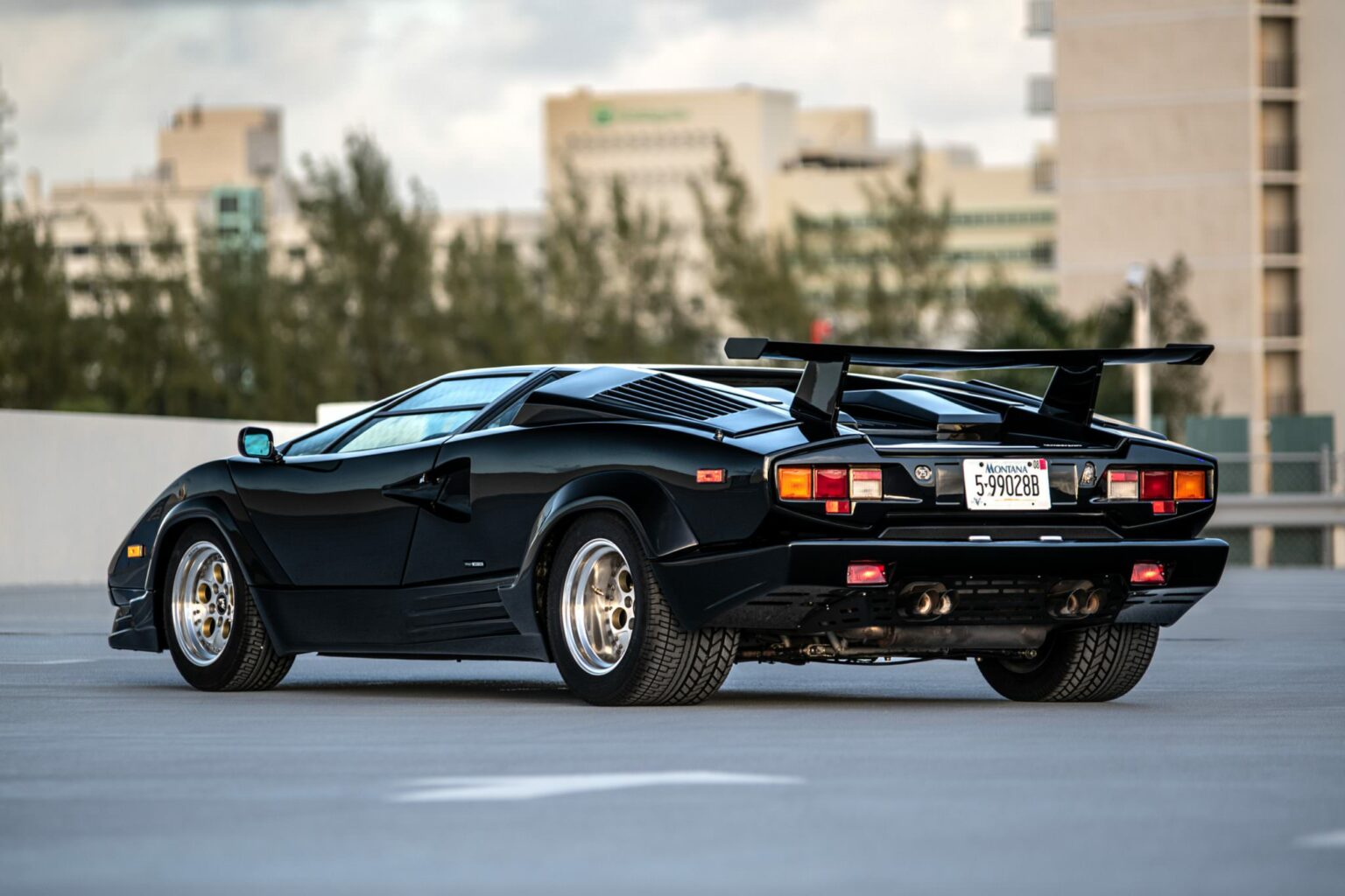 An Ex-Rod Stewart 1989 Lamborghini Countach 25th Anniversary Edition