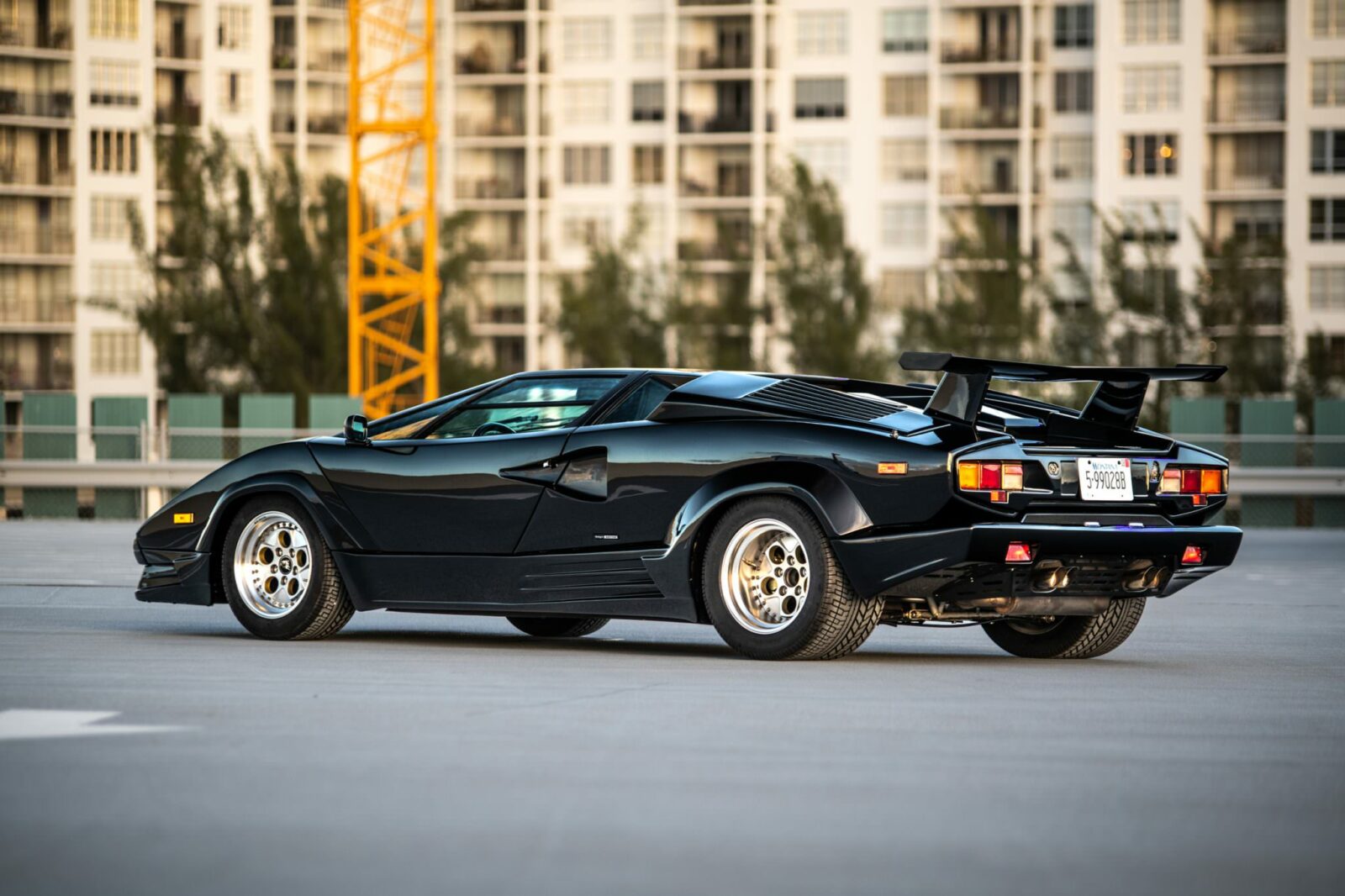 An Ex-Rod Stewart 1989 Lamborghini Countach 25th Anniversary Edition