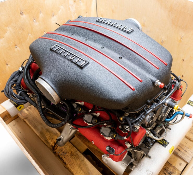 NOS Ferrari FXX Engine In Factory Crate 1