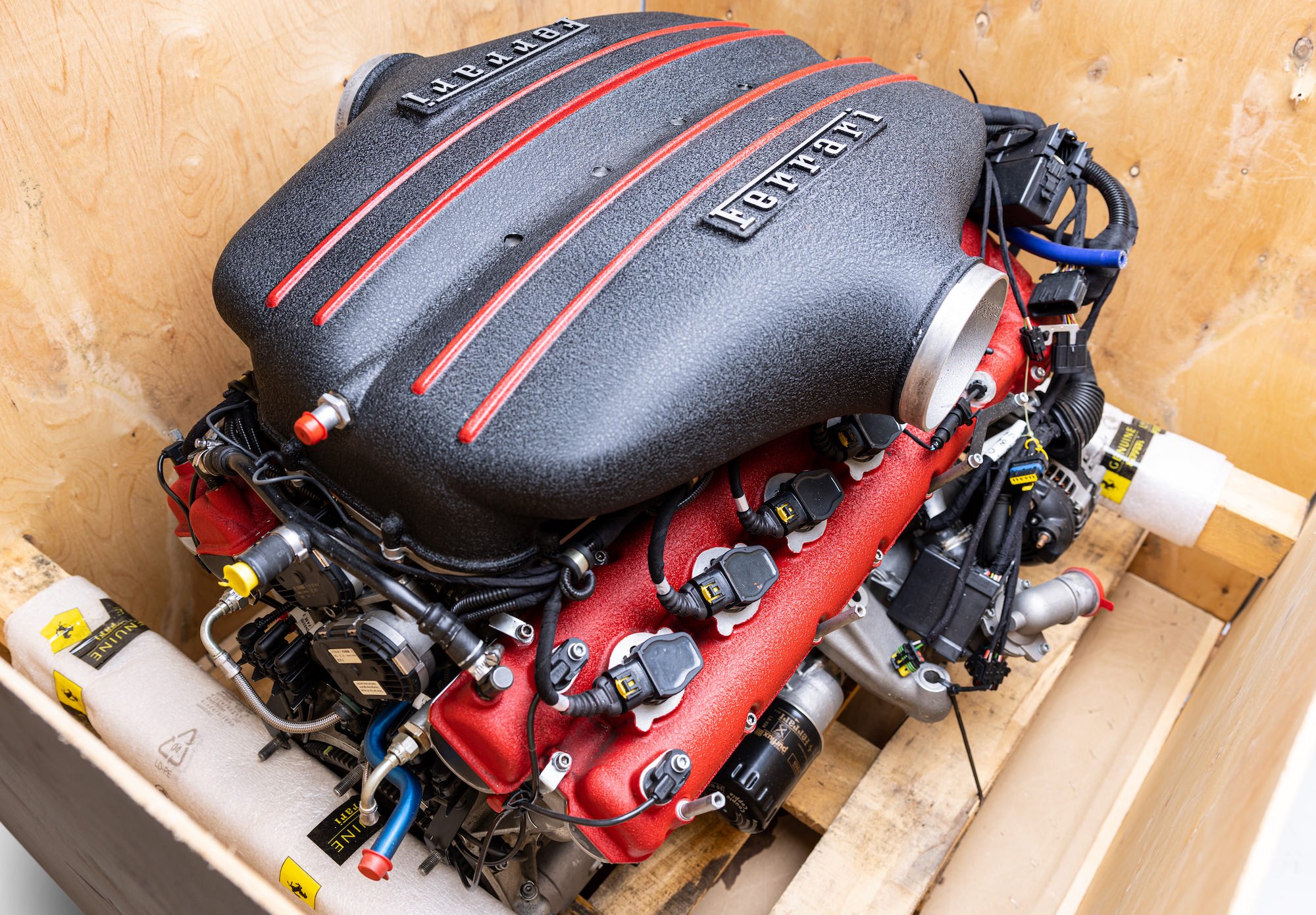 This Ferrari Enzo V12 Crate Engine For Sale Is Ready for the