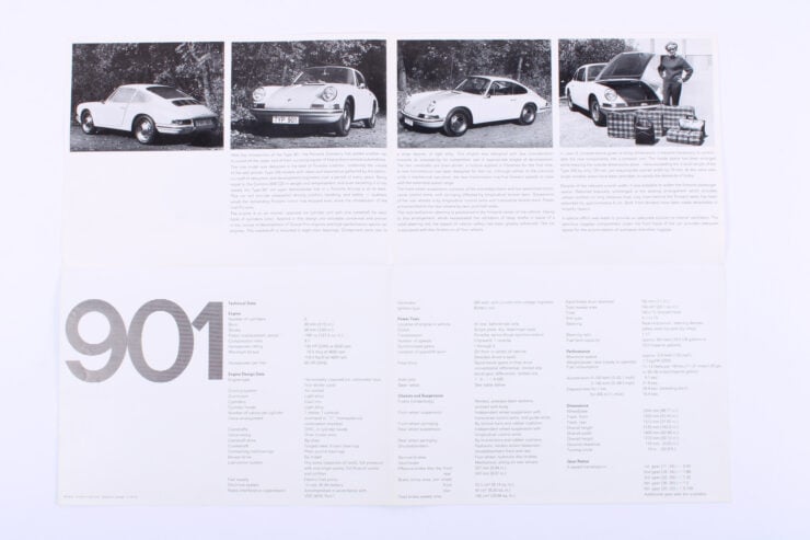 Original Porsche 901 Brochure 1