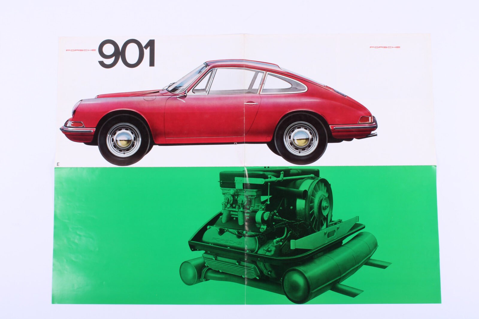 Original Porsche 901 Brochure