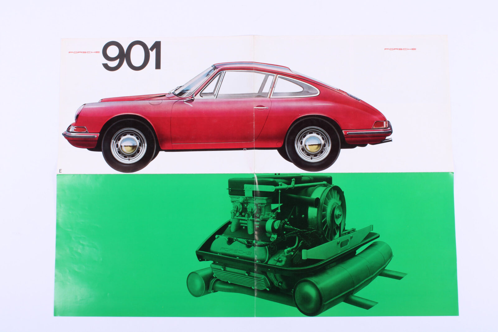 An Original Porsche 901 Brochure Is For Sale
