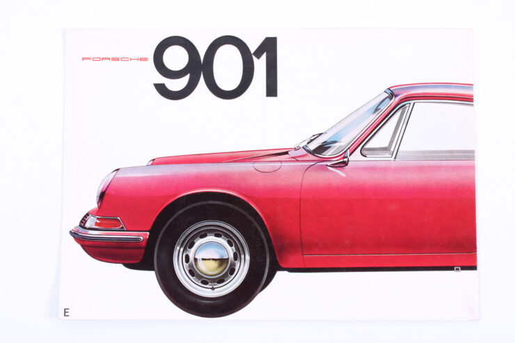 An Original Porsche 901 Brochure Is For Sale