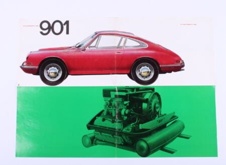 Original Porsche 901 Brochure