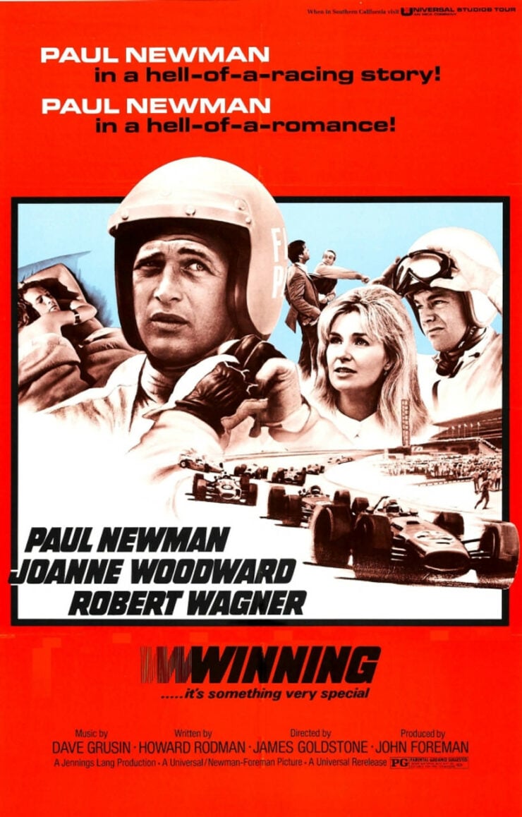 Paul Newman Winning Movie Poster