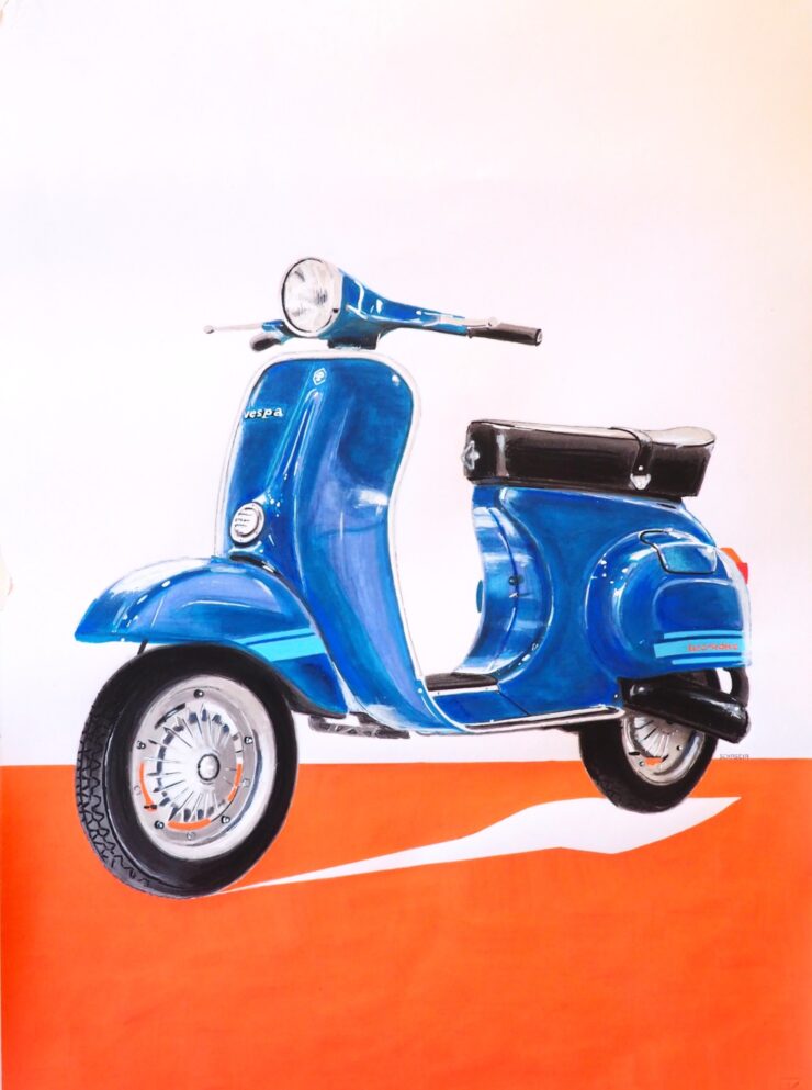 Schascia Morosi Vespa Art