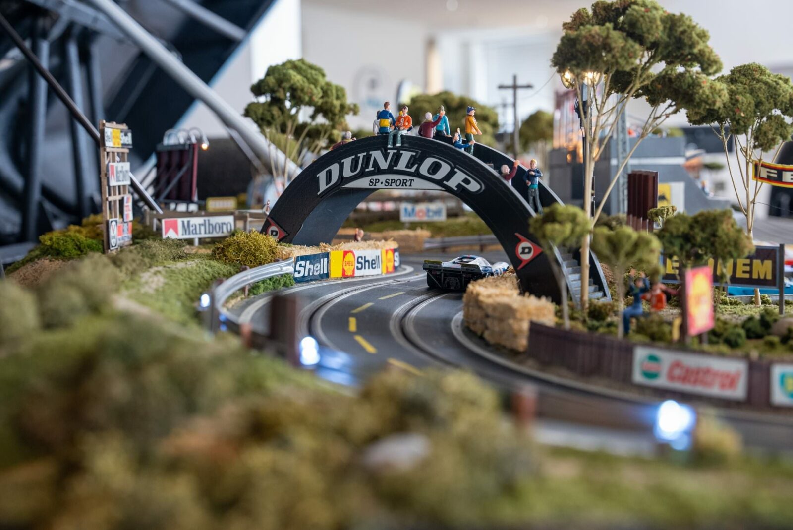 An Incredible 11 Scale Porsche 917 Le Mans Slot Car Raceway