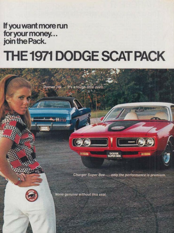 1971 Dodge Hemi Super Bee Vintage Ad