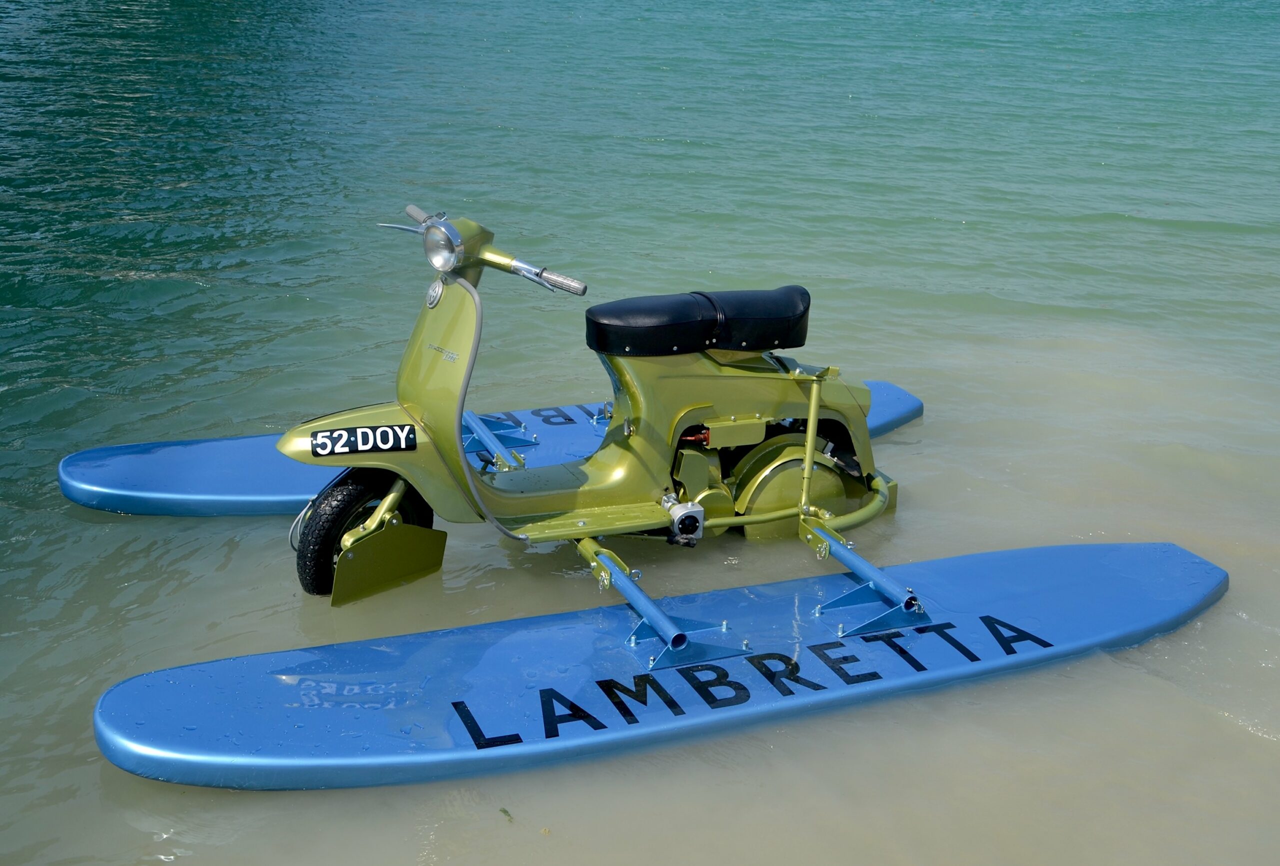 The Only Lambretta Amphi-Scooter In The World Is For Sale