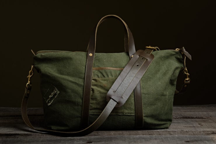 Repurposed Military Travel Bag WP Standard 5