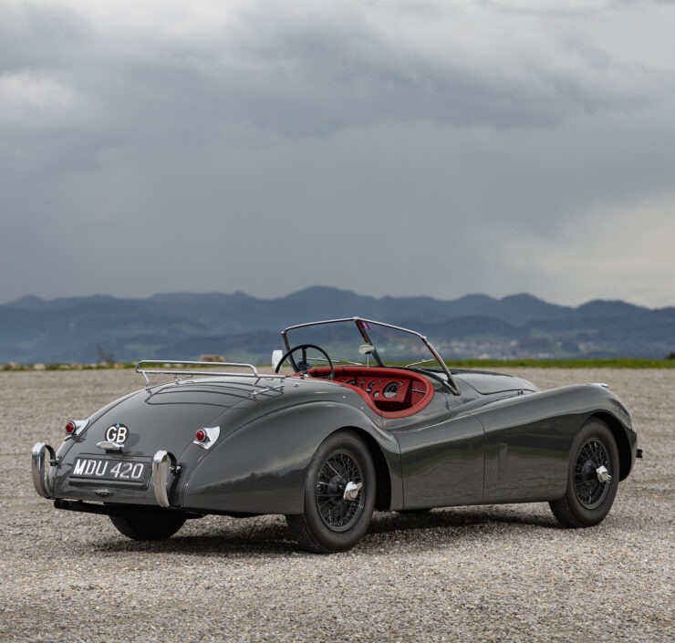 The Clark Gable Jaguar XK120 1