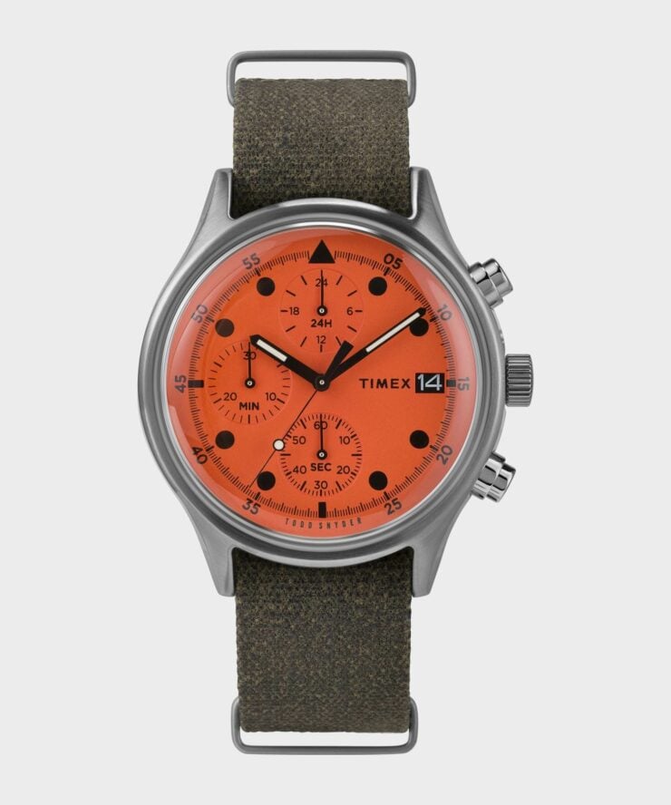 Timex x Todd Snyder MK-1 Sky King Chronograph – Orange