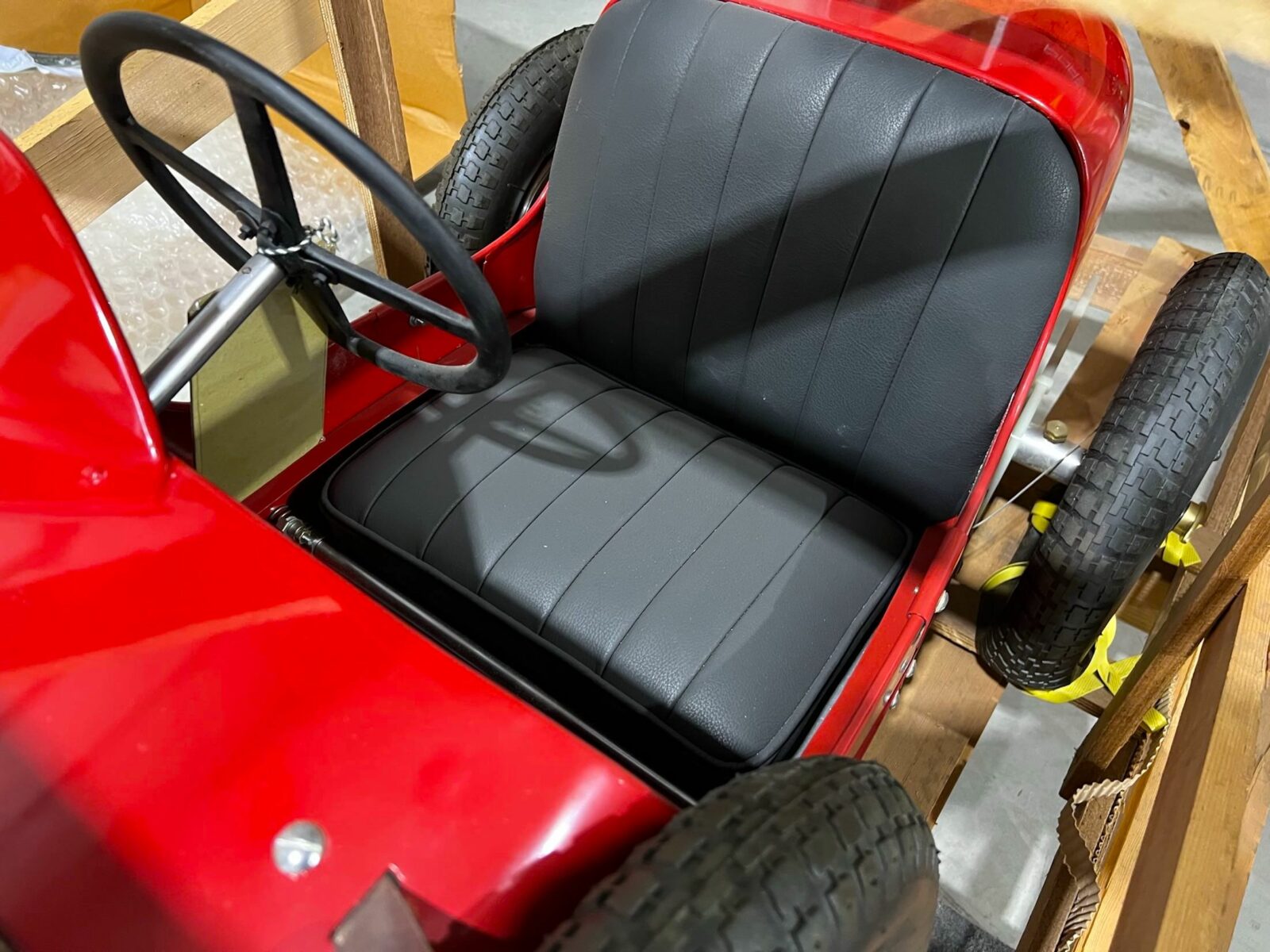 Still In The Factory Crate A Bugatti Type 52 Go Kart