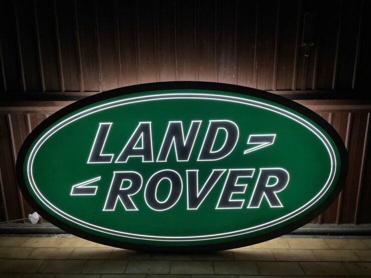 Land Rover Dealership Sign 7