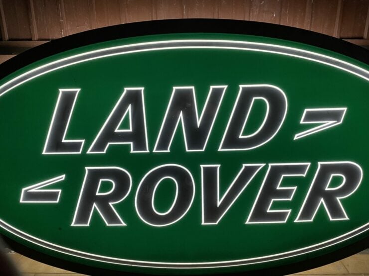 Land Rover Dealership Sign 8