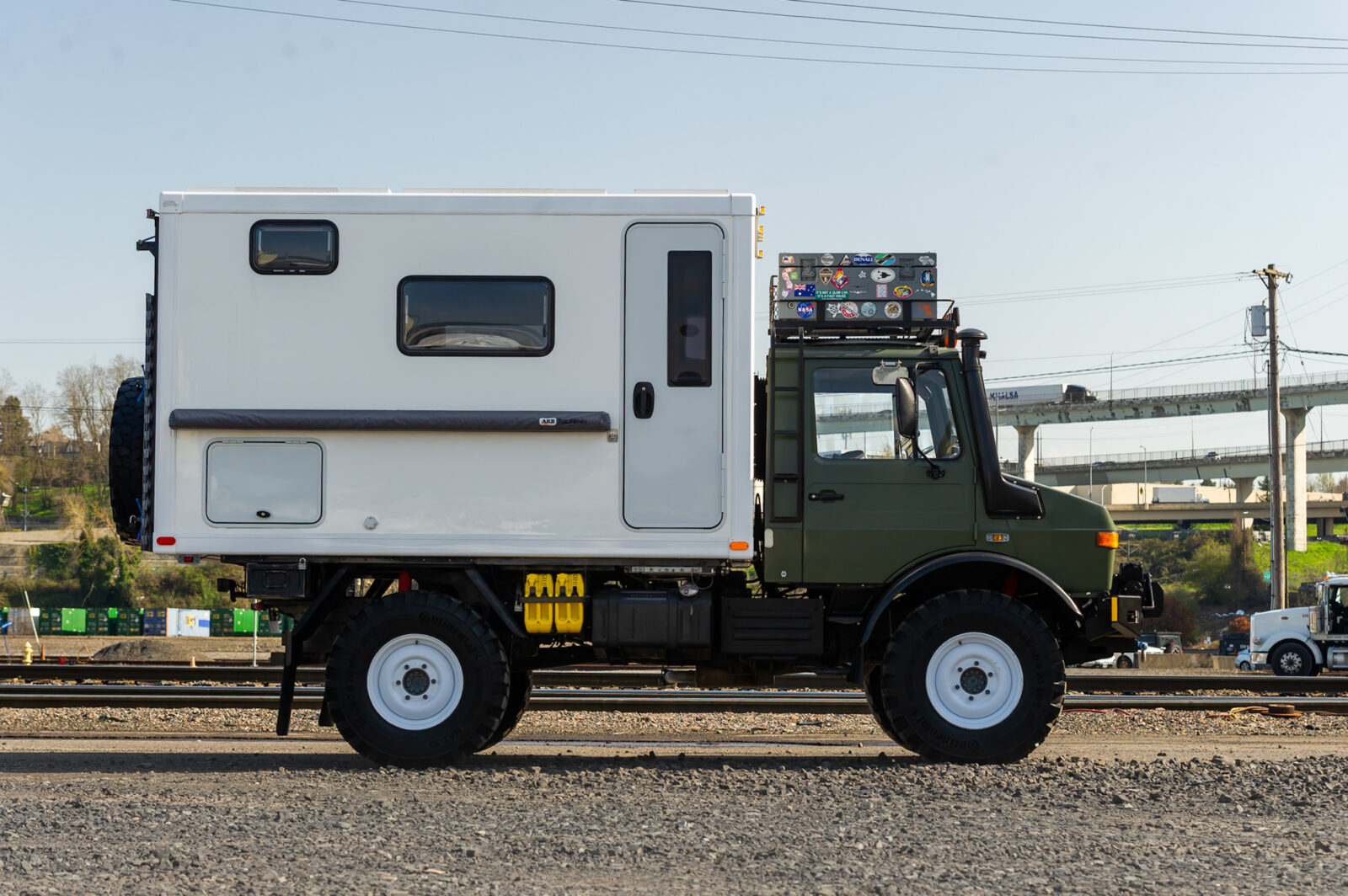 A Fully-Equipped Mercedes-Benz Unimog Expedition Camper