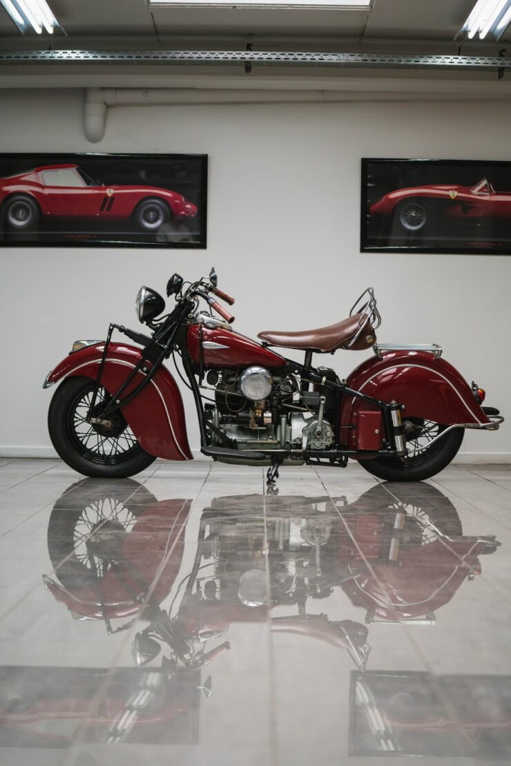 Steve McQueen 1940 Indian Four 1