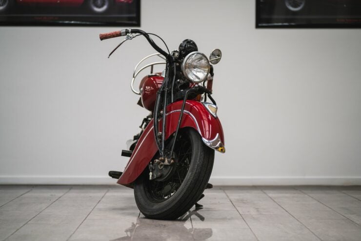 Steve McQueen 1940 Indian Four 10