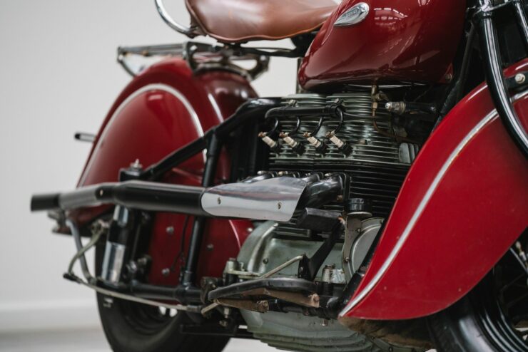 Steve McQueen 1940 Indian Four 13