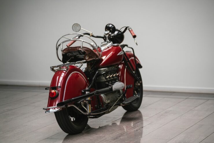 Steve McQueen 1940 Indian Four 15