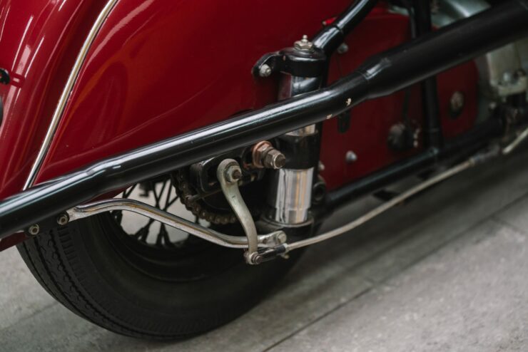 Steve McQueen 1940 Indian Four 19