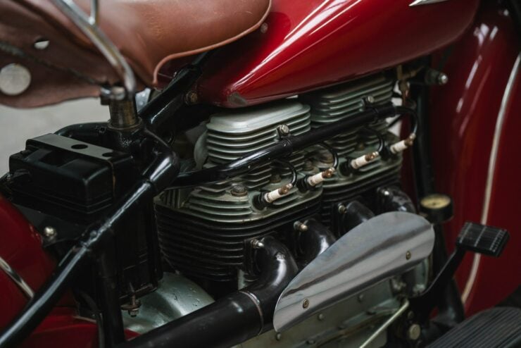 Steve McQueen 1940 Indian Four 20