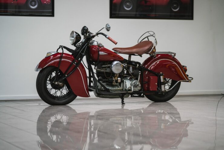 Steve McQueen 1940 Indian Four 4