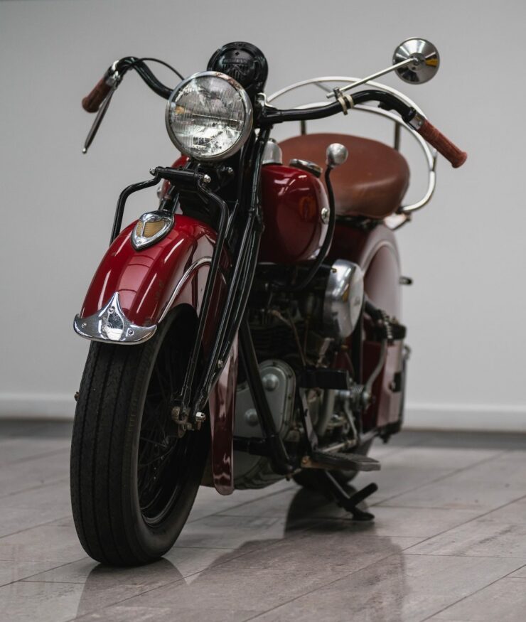 Steve McQueen 1940 Indian Four 9