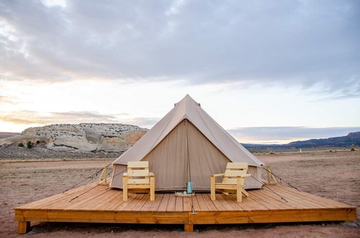 White Duck Regatta Canvas Bell Tent 3