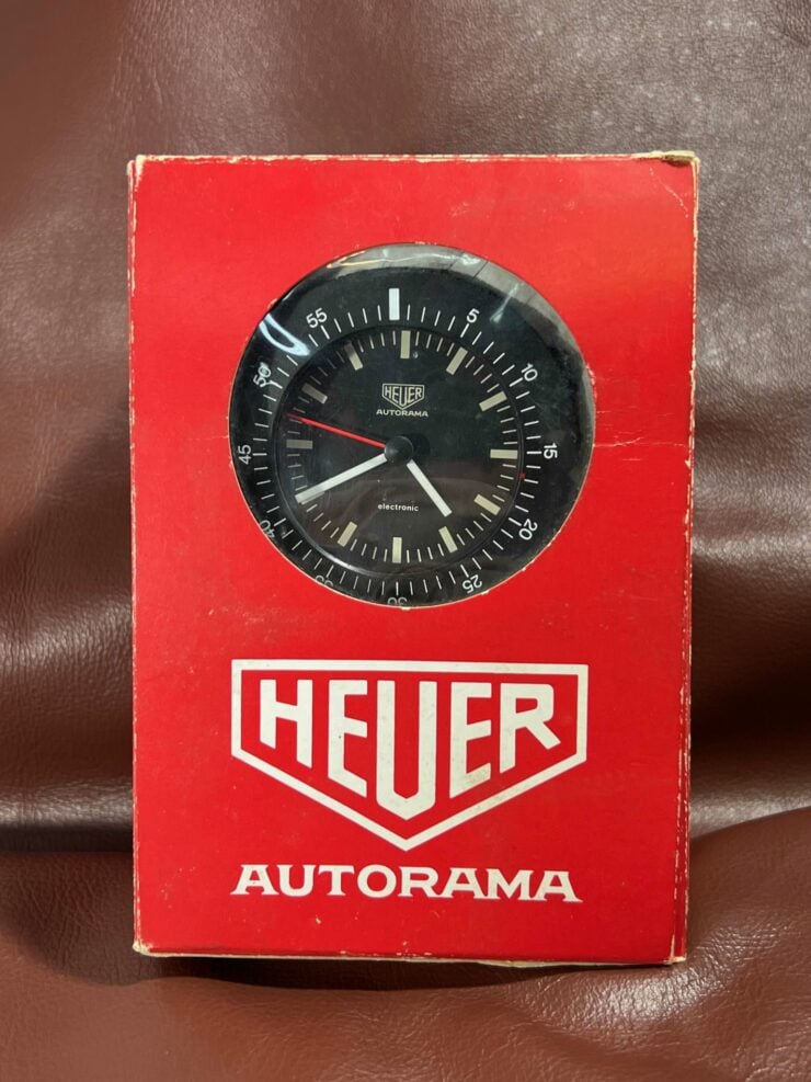 Heuer Autorama Dashboard Electronic Clock 2