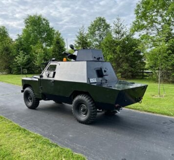 For Sale: A Vintage Shorland Mk 3 Armored Patrol Car – With A Rotating ...