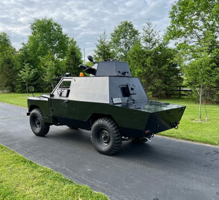 For Sale: A Vintage Shorland Mk 3 Armored Patrol Car – With A Rotating ...